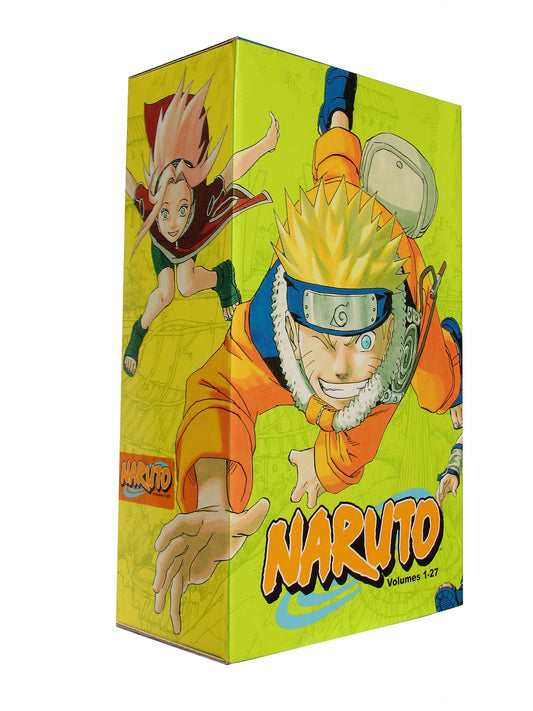 Naruto Box Set 1: Volumes 1-27 with Premium (Naruto Box Sets) Paperback – Box set, August 12, 2008